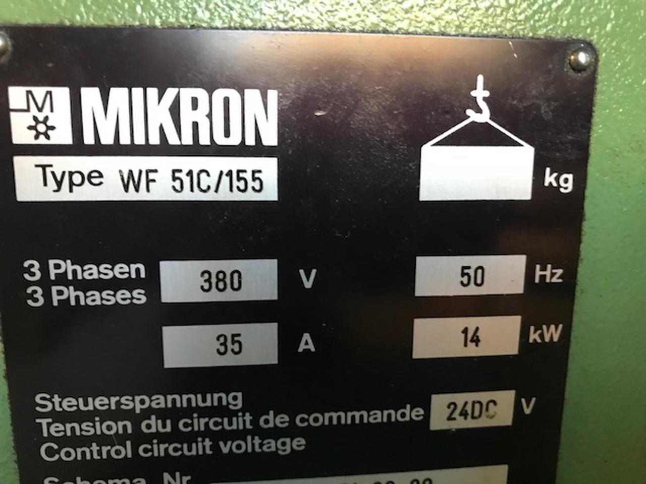 Milling CNC/MIKRON  WF 51