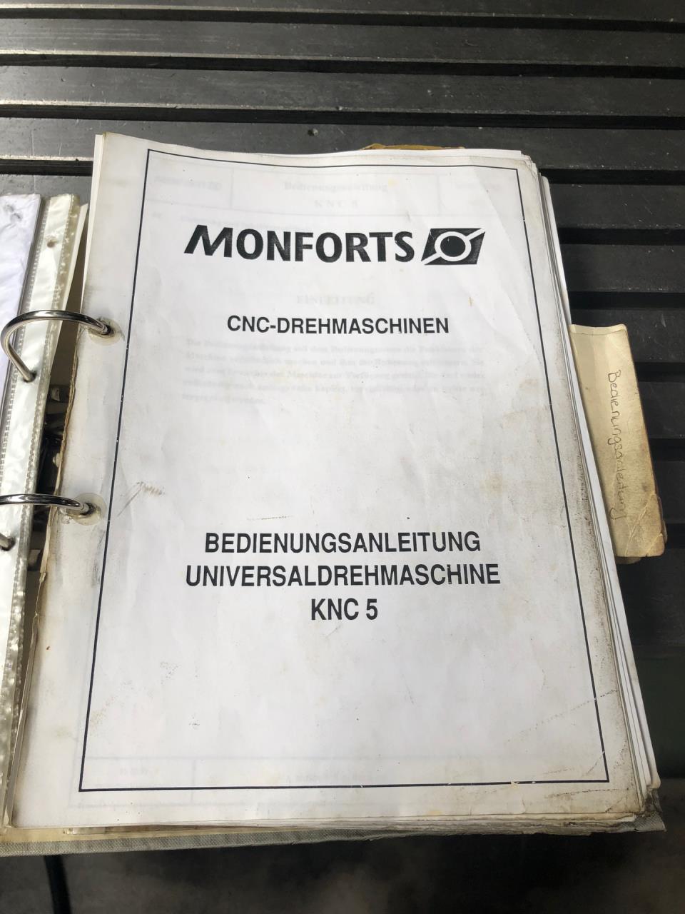 Turning Lathes/MONFORTS  KNC 5 1500