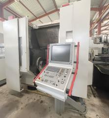 2 Vertical machining centres with loading robot HERMLE C 42