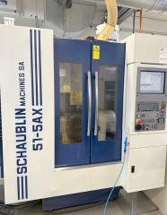 5-axis machining center SCHAUBLIN 51 5AX CNC